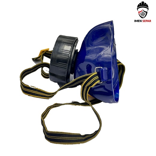 ماسک شیمیایی فیلتردار تک فیلتر اخوان مدل 320(نیم صورت)