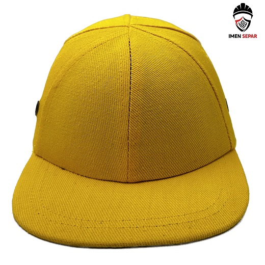 کلاه ایمنی اسپرت نقاب دار مدل کپ زرد
