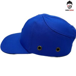 کلاه ایمنی نقاب دار (کپ) رنگ آبی
