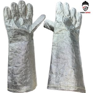 دستکش آلومینیومی ساق بلند پارچه ژاپنی