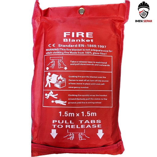 پتو نسوز اطفاء حریق 150 در 150 سانتی چینی