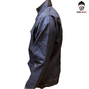 لباسکار دوتیکه یک دست سرمه ای مدل ایرانخودرویی
