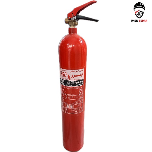 کپسول 6 کیلویی آتش نشانی co2 برند پیشرو