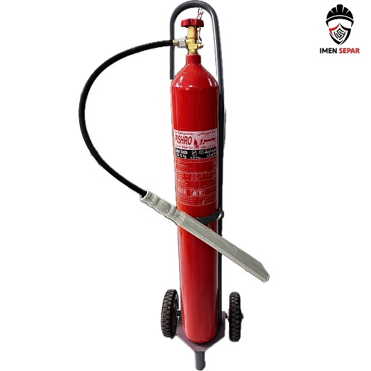 کپسول آتش نشانی 12 کیلویی co2 برند پیشرو
