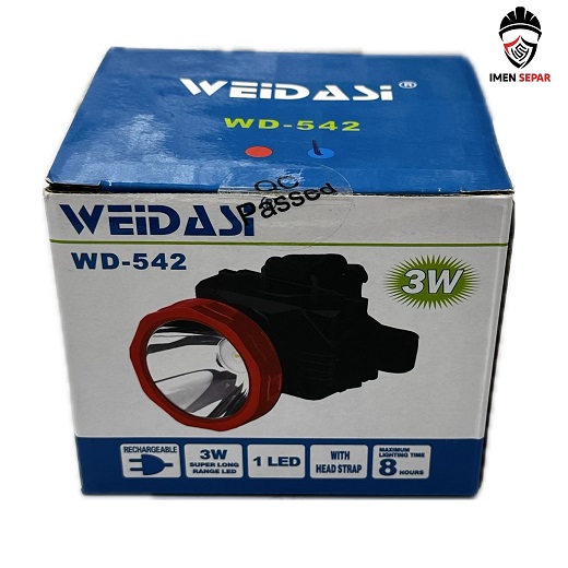 چراغ پیشانی ویداسی مدل WD-542