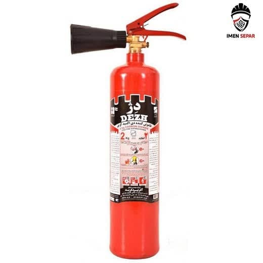کپسول آتش نشانی 2 کیلویی co2 دژ