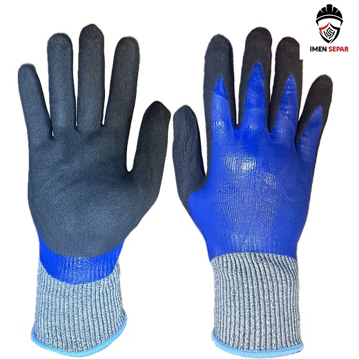دستکش تمام مواد دو رنگ پاکستانی