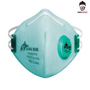 ماسک FFP2 N95 سبز آلفا ماسک