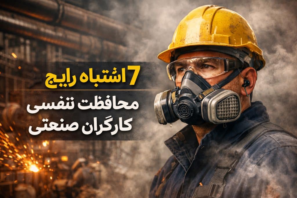 محافظت تنفسی کارگران صنعتی و بررسی اشتباهات رایج در ایمنی تنفسی محیط‌های صنعتی